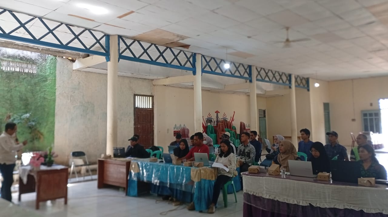 Sebanyak 13 kampung di Kecamatan Banjit mengikuti Pelatihan Tahap I Sistem Informasi Desa (SID) 
